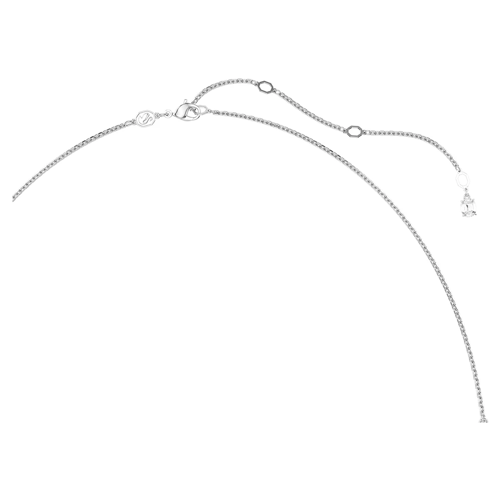 Snake strandage, Crystal pearl, Mixed cuts, Year of the Snake, White, Rhodium plated by SWAROVSKI
