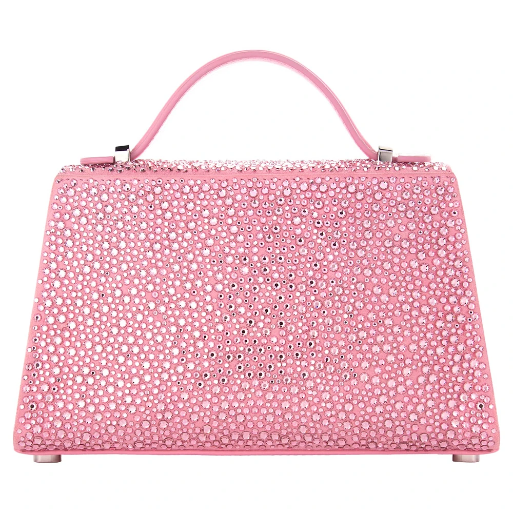 MARINA RAPHAEL Micro Stella bag, Pink by SWAROVSKI
