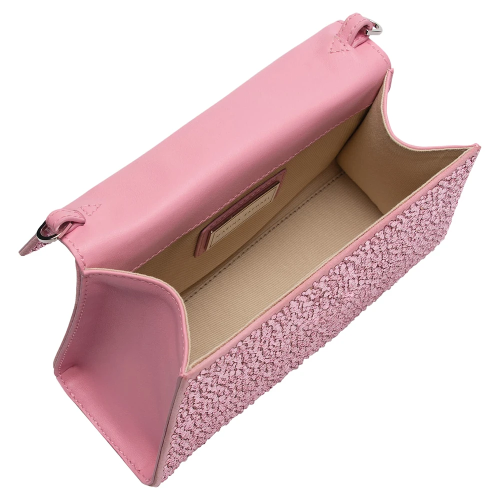 MARINA RAPHAEL Micro Stella bag, Pink by SWAROVSKI