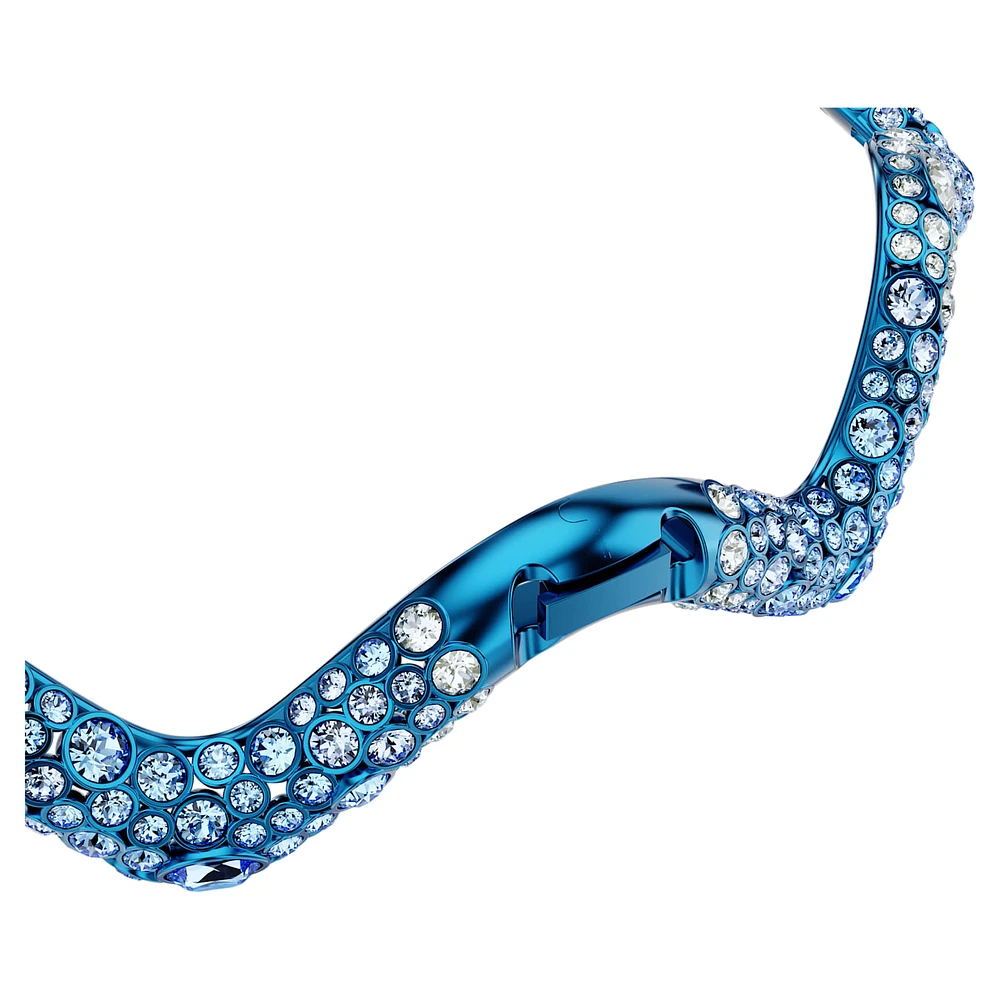 Sublima choker, Mixed cuts, Blue, Blue finish by SWAROVSKI