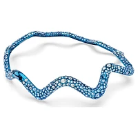 Sublima choker, Mixed cuts, Blue, Blue finish by SWAROVSKI