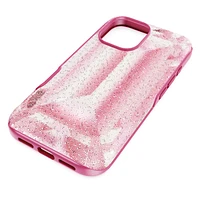 High smartphone case, Crystal print motif, iPhone® 16, Pink by SWAROVSKI
