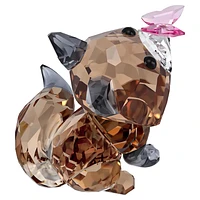 Idyllia Fox and Butterfly by SWAROVSKI