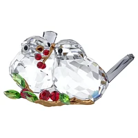 Idyllia Bird Couple and Berries by SWAROVSKI