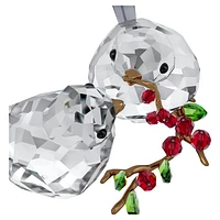 Idyllia Bird Couple and Berries by SWAROVSKI