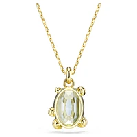 Gema pendant, Mixed cuts, Multicoloured, Gold-tone plated by SWAROVSKI