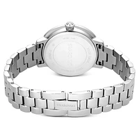 Watch, Swiss Made, Metal bracelet, Silver Tone, Stainless steel by SWAROVSKI