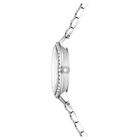 Watch, Swiss Made, Metal bracelet, Silver Tone, Stainless steel by SWAROVSKI