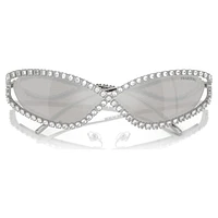 Sunglasses, SK7024, Silver Tone by SWAROVSKI