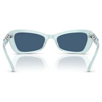 Sunglasses, Butterfly shape, SK6033, Blue by SWAROVSKI