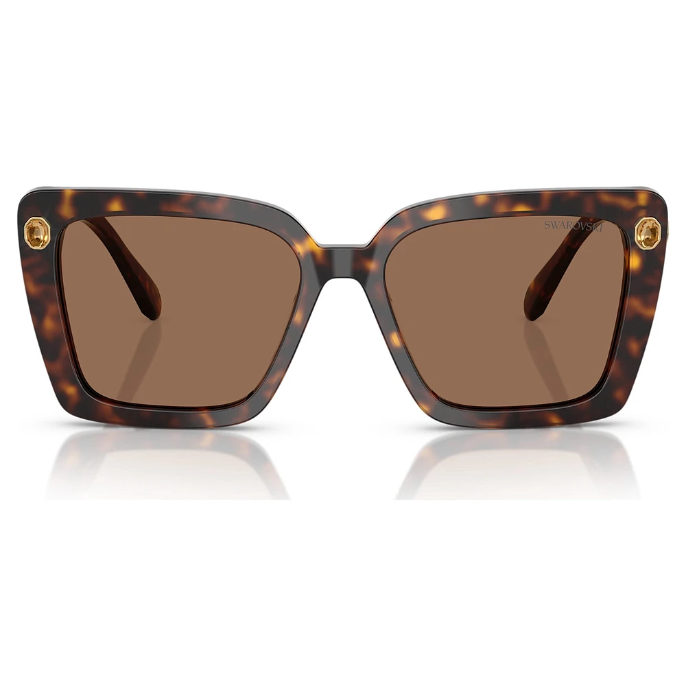 Sunglasses, Square shape, SK6032, Black by SWAROVSKI