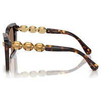Sunglasses, Square shape, SK6032, Black by SWAROVSKI
