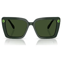 Sunglasses, Square shape, SK6032, Green by SWAROVSKI