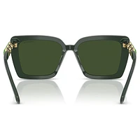 Sunglasses, Square shape, SK6032, Green by SWAROVSKI
