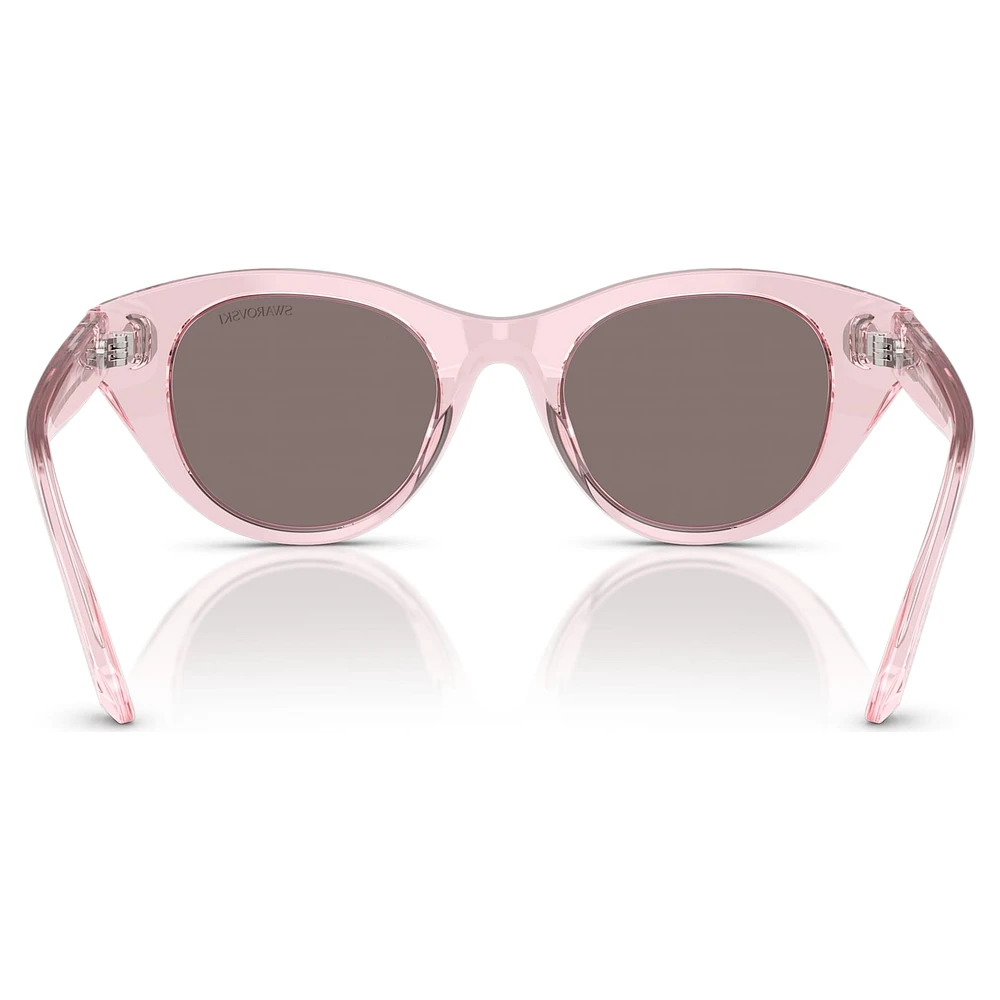 Sunglasses, Round shape, SK6025, Pink by SWAROVSKI