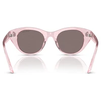Sunglasses, Round shape, SK6025, Pink by SWAROVSKI