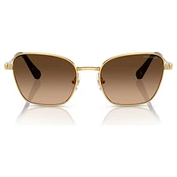 Sunglasses, Square shape, SK7029, Gold tone by SWAROVSKI