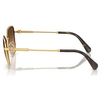 Sunglasses, Square shape, SK7029, Gold tone by SWAROVSKI