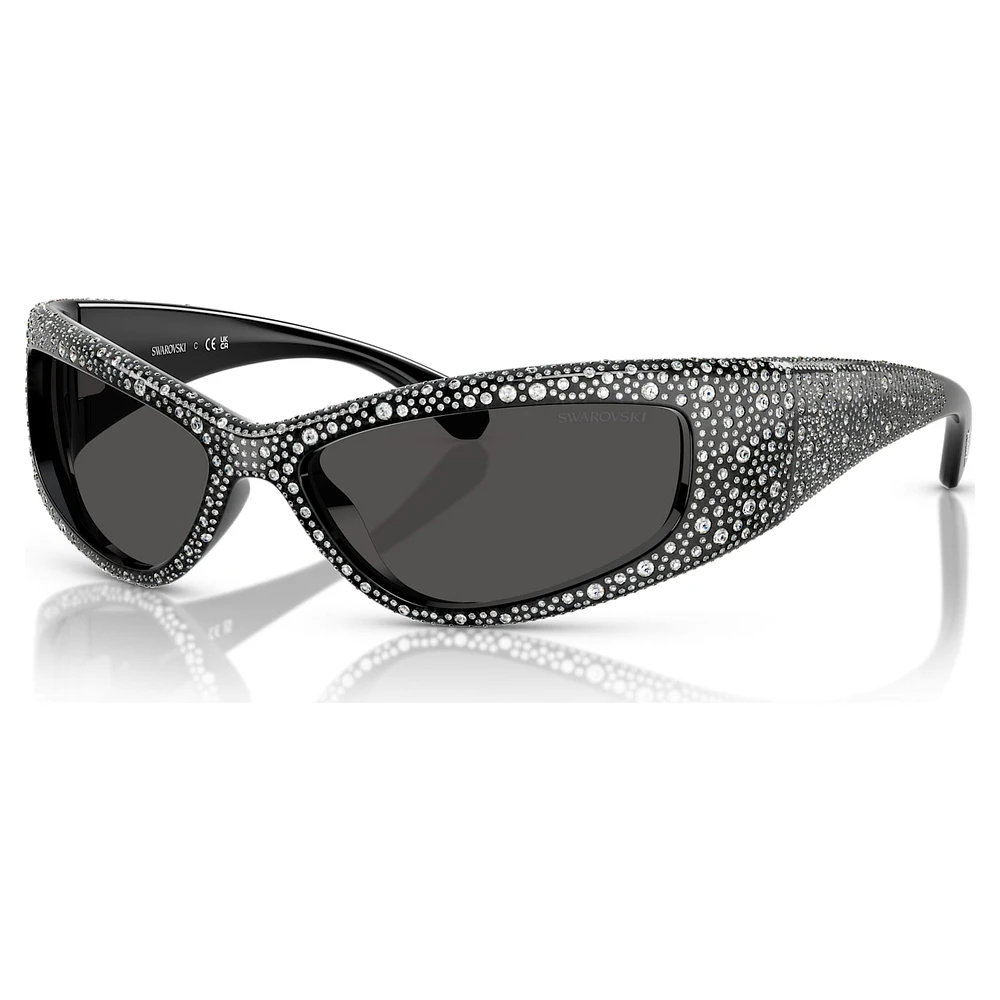 Sunglasses, SK6027, Black by SWAROVSKI