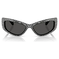 Sunglasses, SK6027, Black by SWAROVSKI