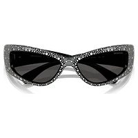 Sunglasses, SK6027, Black by SWAROVSKI