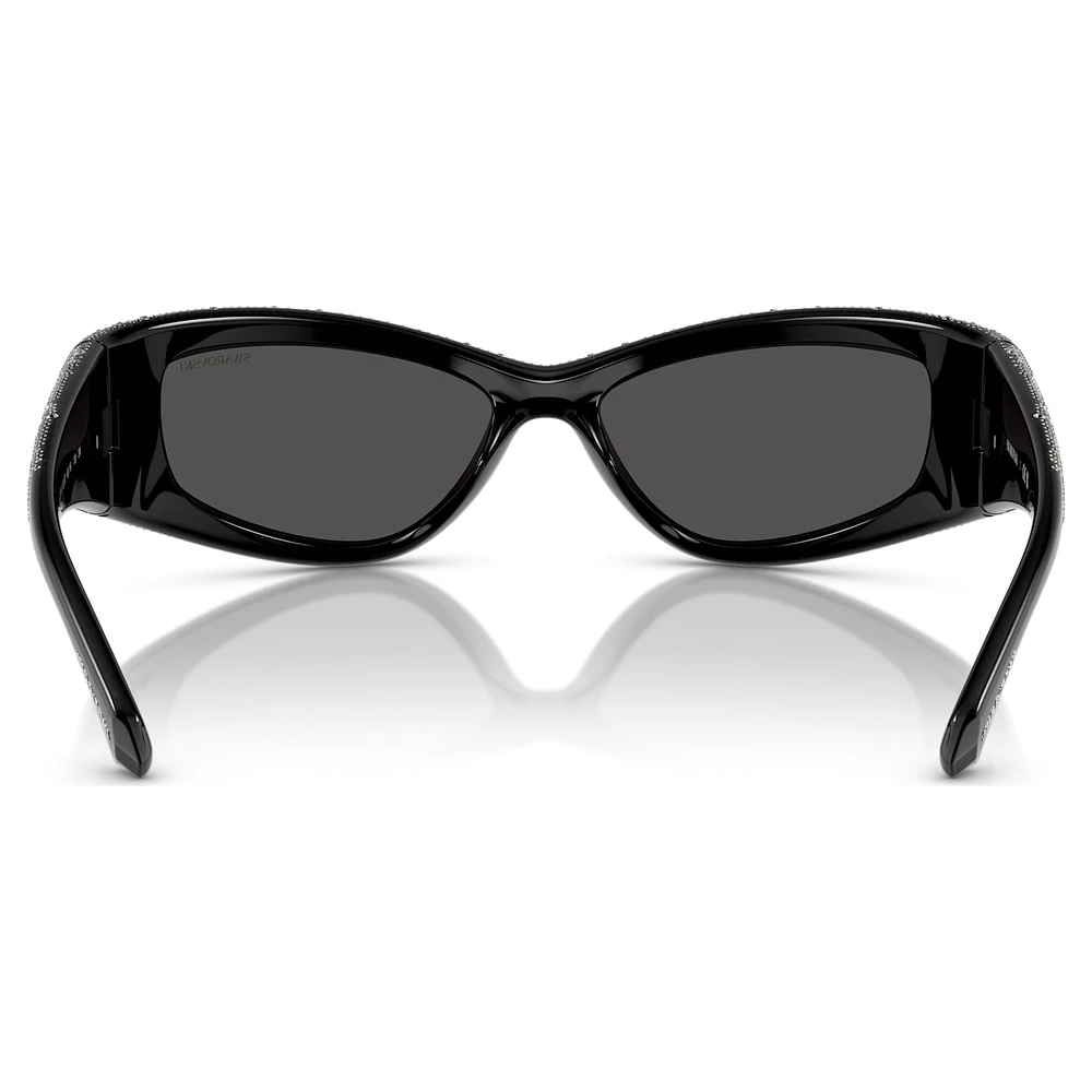 Sunglasses, SK6027, Black by SWAROVSKI