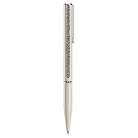 Shimmer ballpoint pen, Beige, Beige lacquered, chrome plated by SWAROVSKI