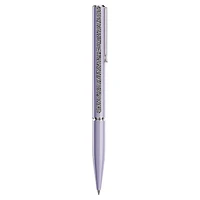 Crystal Shimmer Glide ballpoint pen, Purple, Purple lacquered, Chrome plated by SWAROVSKI