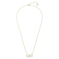 Eternity pendant, Lab-grown diamonds 0.35 ct tw, Mixed shapes, 14K yellow gold by SWAROVSKI