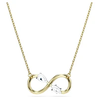 Eternity pendant, Lab-grown diamonds 0.35 ct tw, Mixed shapes, 14K yellow gold by SWAROVSKI