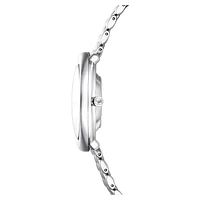 Imber watch, Swiss Made, Metal bracelet, Silver Tone, Stainless steel by SWAROVSKI