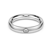 Eternity band ring, Lab-grown diamonds 0.05 ct tw, 14K white gold by SWAROVSKI