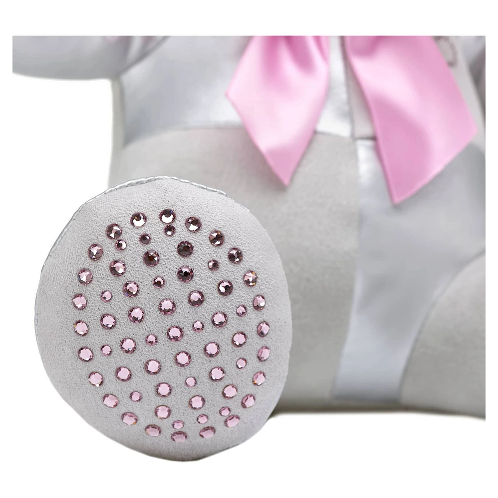 Build-A-Bear Birthstone Bear collectible, Featuring Swarovski® crystals, Teddy bear, June, Pink by SWAROVSKI