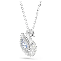 Swan pendant, Mixed cuts, Swan