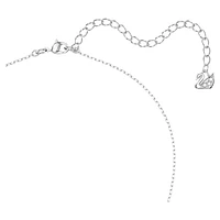Lifelong Bow set, Bow, Blue, Rhodium plated by SWAROVSKI