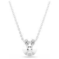 Bella V pendant, Round cut, Green