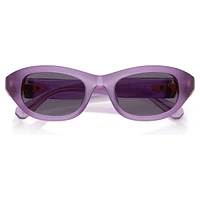 Sunglasses, Pillow shape, Purple by SWAROVSKI