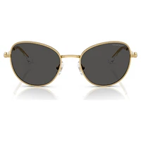 Sunglasses, Cat-Eye shape, Grey by SWAROVSKI