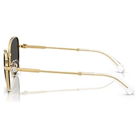 Sunglasses, Cat-Eye shape, Grey by SWAROVSKI
