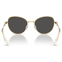 Sunglasses, Cat-Eye shape, Grey by SWAROVSKI