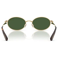 Sunglasses, Oval shape, Green by SWAROVSKI