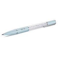 Crystalline Lustre SCS Exclusive ballpoint pen, Blue, Chrome plated by SWAROVSKI