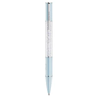 Crystalline Lustre SCS Exclusive ballpoint pen, Blue, Chrome plated by SWAROVSKI
