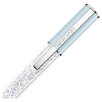 Crystalline Lustre SCS Exclusive ballpoint pen, Blue, Chrome plated by SWAROVSKI