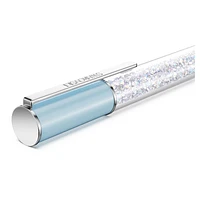 Crystalline Lustre SCS Exclusive ballpoint pen, Blue, Chrome plated by SWAROVSKI
