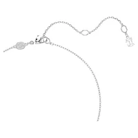 Swan pendant, Mixed cuts, Swan, White by SWAROVSKI