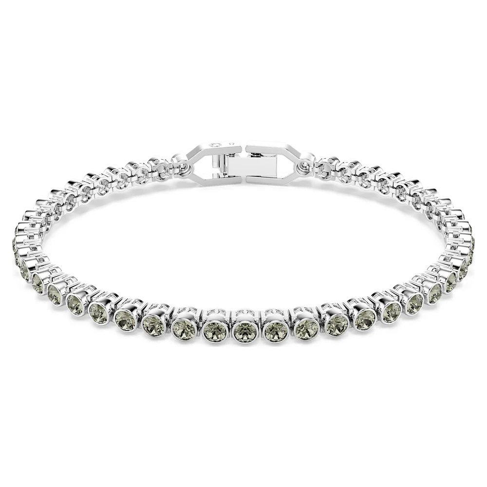 Imber Emily Tennis bracelet, Round cut, Black