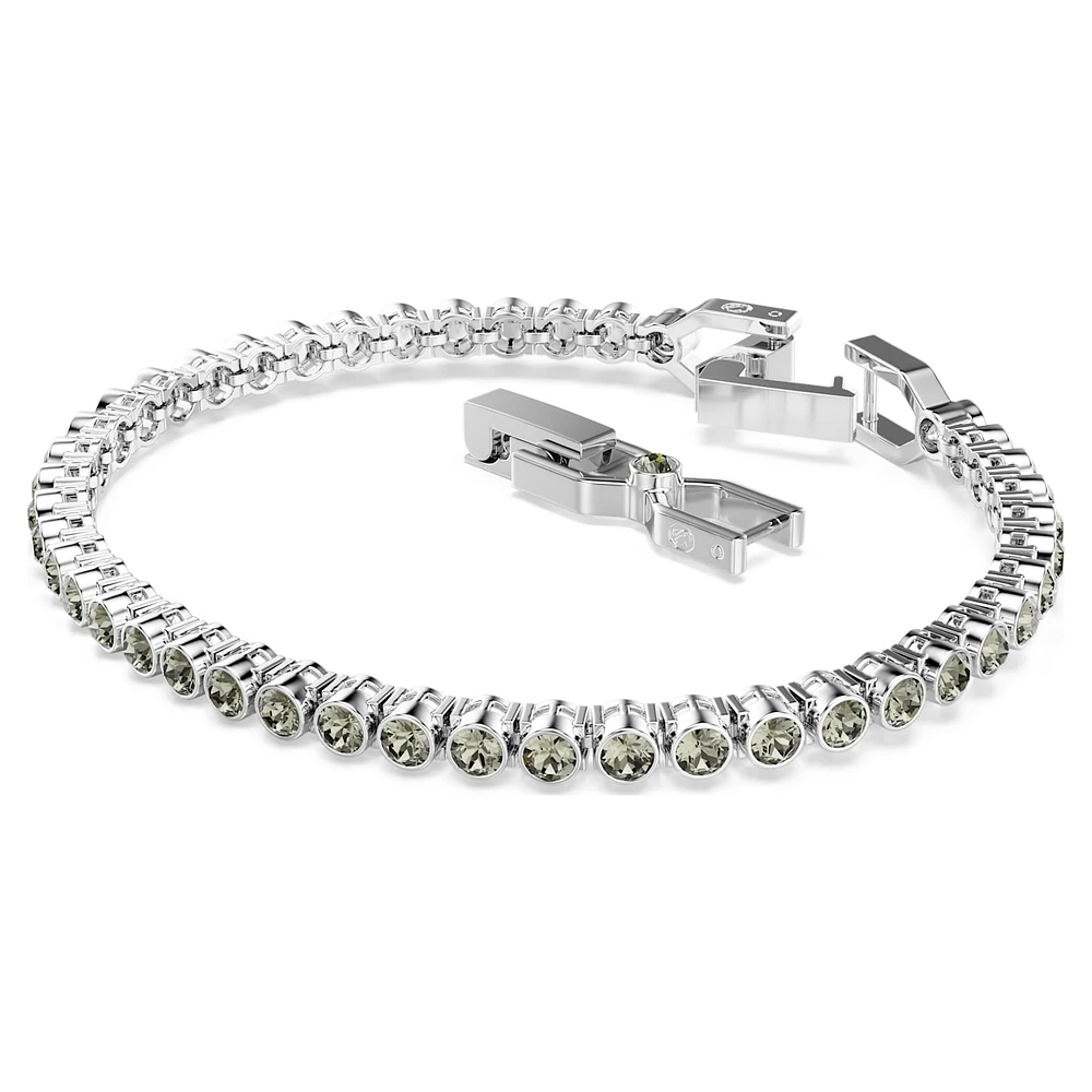 Imber Emily Tennis bracelet, Round cut, Black