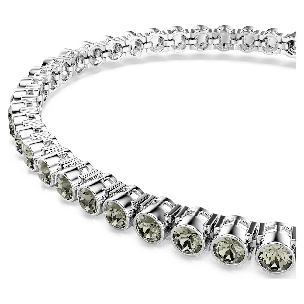 Imber Emily Tennis bracelet, Round cut, Black