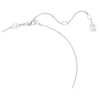 Symbolica set, Clover, Blue, Rhodium plated by SWAROVSKI